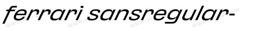 ferrari sansregular字体转换 ferrari sansregular字体转换